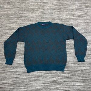 Kenneth Gordon Avon Scottish Shetland Paisley Knit